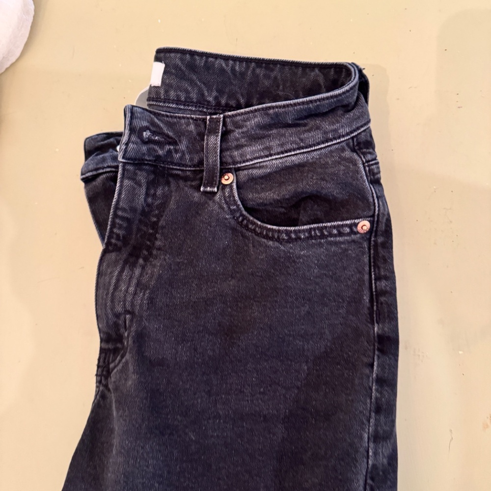H&M Straight Black Jeans